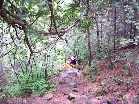 Trudging up the Devil's Staircase