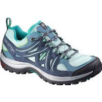 Women's lightweight hiking shoes.  Waterproof, Goretex, breathable.  Camping, Hiking, Travel.  Keen, North Face, Salomon, Vasque.