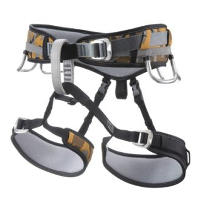 Ice and Rock climbing harnesses and harness kits.