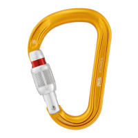 Thanks to its compact shape and SCREW-LOCK locking system, the ATTACHE carabiner is designed for multiple uses.