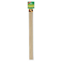 12 bamboo roasting sticks for easy fire roasting