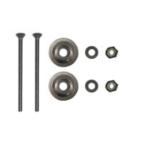 Use this two-pack of two-and-a-half-inch bolts - made from durable, lightweight, stainless steel - to attach virtually any yoke or thwart to vinyl gunwales.