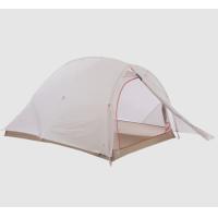 Three-season, semi-freestanding, ultralight tent